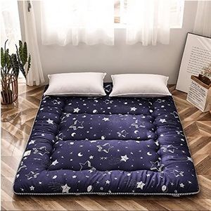 Brand New Navy Star Futon Mattress. Japanese floor mattress. Queen Size